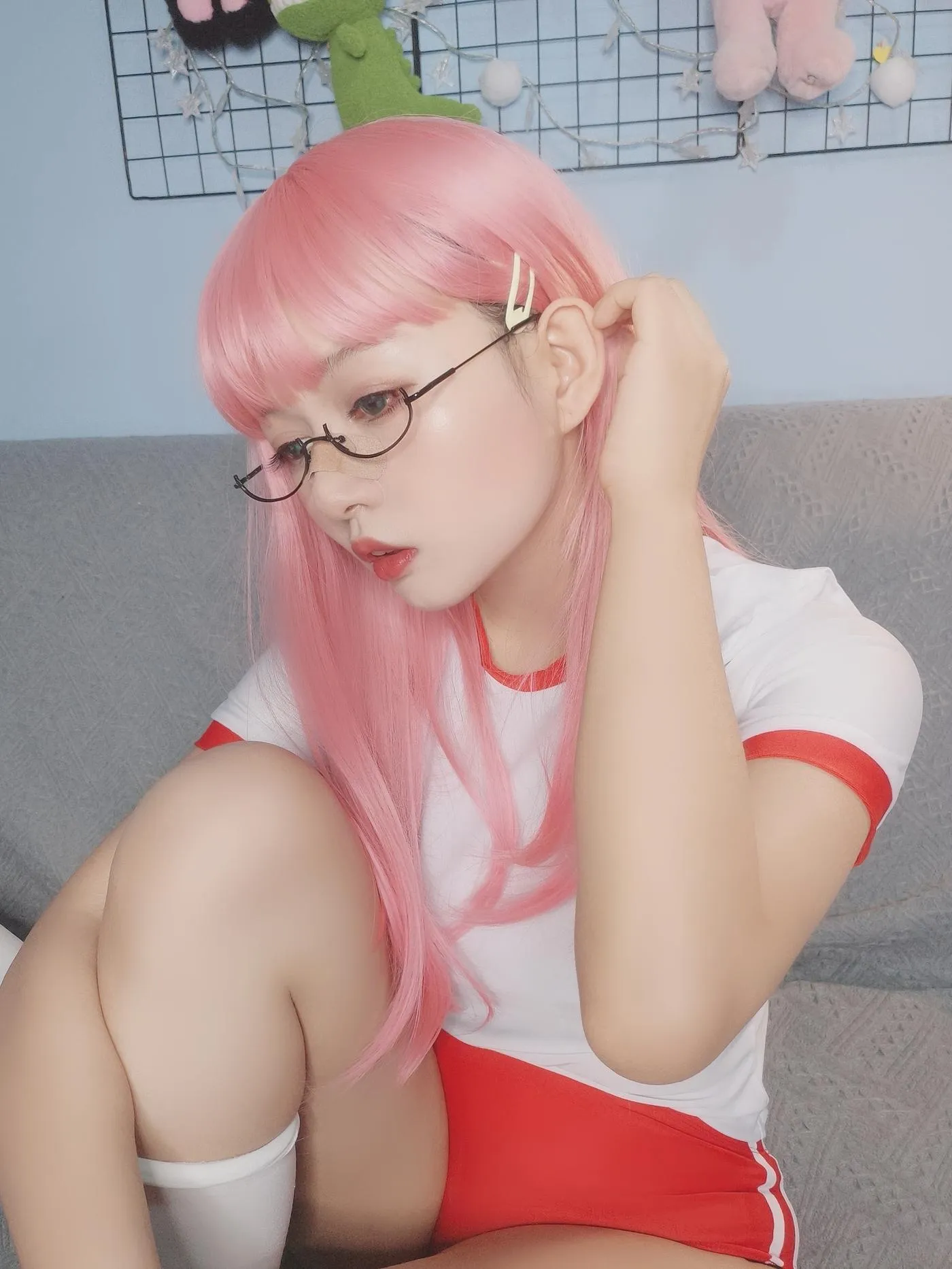 黑猫猫OvO – NO.13 体操服自拍 [16P]插图7